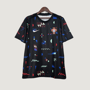 Portugal - Maillot Entrainement 24/25 - Noir ( Fan )