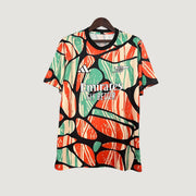 Arsenal - Maillot Pré-Match 24/25 - Orange, Noir, Vert