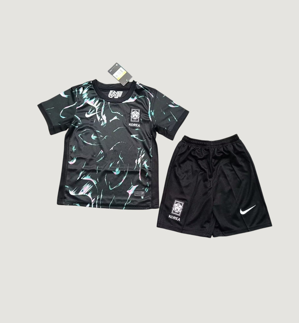 Corée Du Sud – Maillot Extérieur Enfant 24/25 – Noir